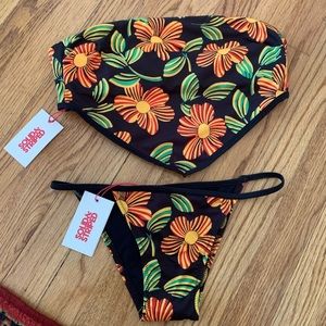 Solid & Striped Swim Set- Bianca